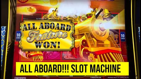 all aboard train slot machine|all aboard slot machine wins.